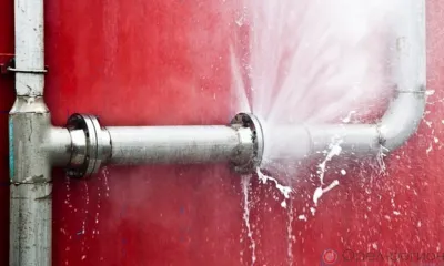 В 909-м квартале Орла произошла большая коммунальная авария