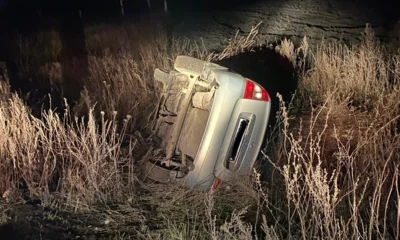 В Ливенском районе трактор отправил автомобиль в кювет