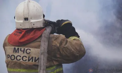 Орловца госпитализировали после пожара в доме