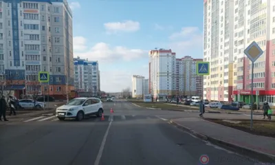 В Орле Ford сбил 9-летнюю девочку на пешеходном переходе