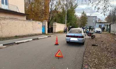 В Орловской области госпитализированы двое несовершеннолетних мотоциклистов