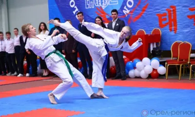 В Орле прошли чемпионат и первенство региона по тхэквондо
