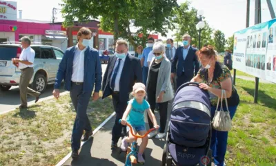 Губернатор Орловской области Андрей Клычков посетил Свердловский район