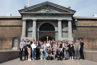 Экскурсия студентов в Санкт-Петербург