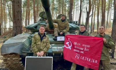 Орловские дорожники доставили гуманитарный груз для наших танкистов