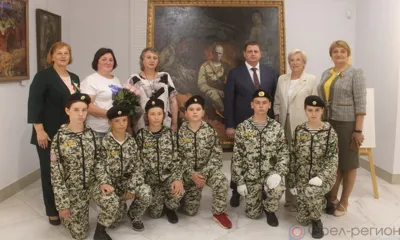 Картина орловского художника выставлена в белорусском музее