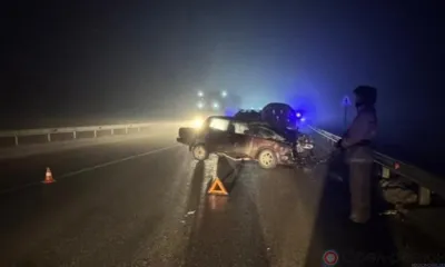 На орловской трассе в тройном ДТП пострадал водитель «семёрки»