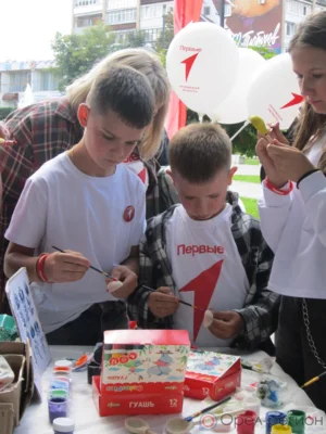 Фото 9. В Детском парке Орла прошёл областной фестиваль «В кругу семьи»