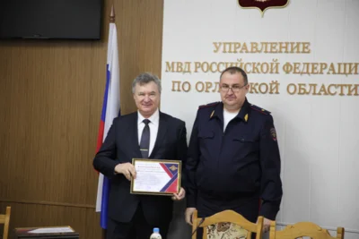 Фото 2. В Орле состоялось заседание общественного совета при УМВД