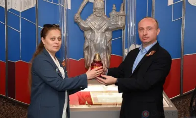 В Орёл из Брестской крепости приехала частица Вечного огня