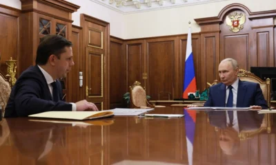 Губернатор Орловской области встретился с Владимиром Путиным