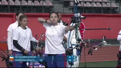 Фото 5. Золото и бронзу выиграли орловские лучники на Спартакиаде учащихся России