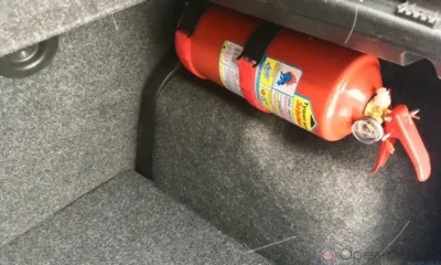 В Орле на ходу загорелась машина