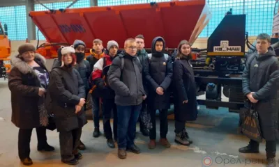 ЦЗН Мценского района организовал для школьников профориентационную экскурсию на завод «Коммаш»