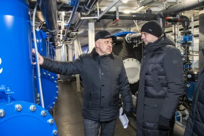 Фото 2. Андрей Клычков с рабочей поездкой посетил крупные инфраструктурные объекты в Орле и Кромском районе