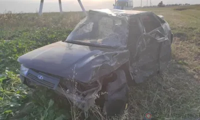 На трассе под Орлом водитель ВАЗ погиб после столкновения с большегрузом