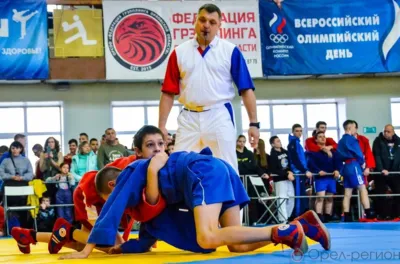 В Орле прошли чемпионат и первенство области по самбо