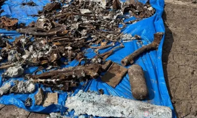 На Орловщине поисковики обнаружили фрагменты советского самолёта