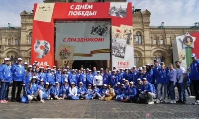 Волонтёры Победы из Орла помогли в организации парада и «Бессмертного полка» в Москве
