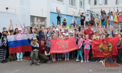 В Орле прошла акция «Зарядка с Росгвардией»