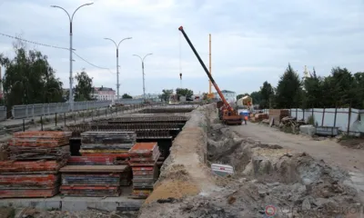 Андрей Клычков оценил ход реконструкции Красного моста в Орле