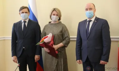 Андрей Клычков и Леонид Музалевский вручили орловцам региональные награды за успехи на профессиональном поприще