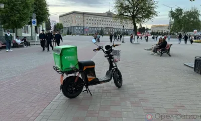 Курьер на электровелосипеде сбил ребёнка в центре Орла