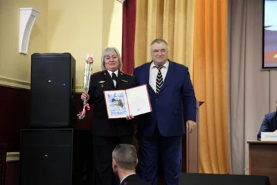 Фото 1. Орловские полицейские подвели итоги работы ОВД в 2025 году