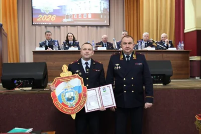 Фото 3. Орловские полицейские подвели итоги работы ОВД в 2025 году