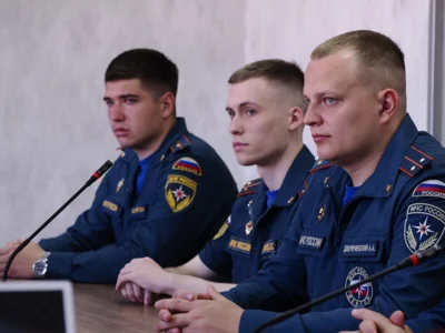 Фото 2. Чрезвычайное ведомство Орловщины пополнили новые сотрудники