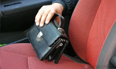 Орловец украл барсетку из открытого автомобиля