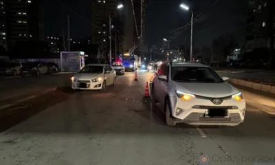 В Орле Toyota сбила двух десятилетних девочек