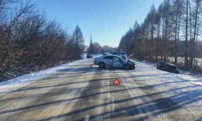 В ДТП на трассе «Орёл-Знаменское» погибли два человека