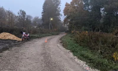 16-летняя орловчанка под утро попала в ДТП на мотоцикле