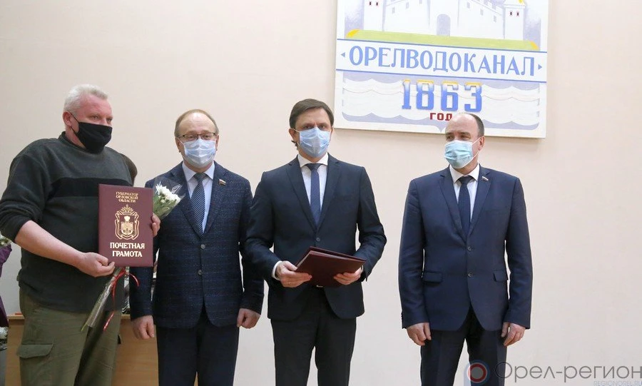 МПП ВКХ «Орёлводоканал» и в условиях пандемии бесперебойно снабжает Орёл чистой и качественной питьевой водой