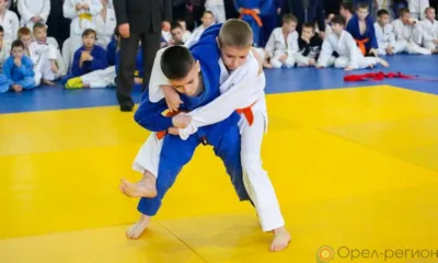 Первенство Орловской области по дзюдо прошло во дворце спорта «Юность России»