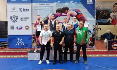 Орловцы выиграли четыре медали на первенстве России по борьбе