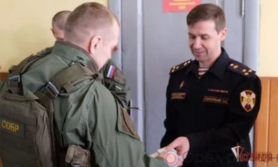 Новости Росгвардии: в Орле наградили отличившихся в СВО военнослужащих