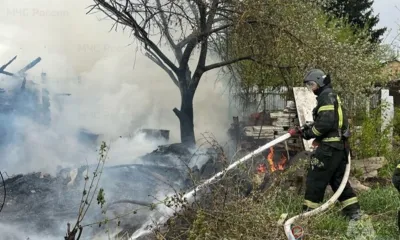 Разведение костра привело к пожару на Карачевском шоссе в Орле