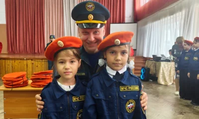 Орловские первоклашки пополнили ряды кадет-спасателей
