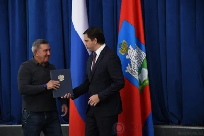 Фото 1. В Орле чествовали работников дорожного хозяйства региона