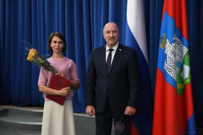 Фото 2. В Орле чествовали работников дорожного хозяйства региона