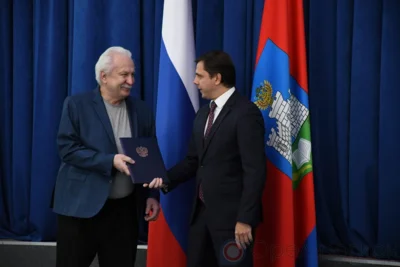 Фото 6. В Орле чествовали работников дорожного хозяйства региона