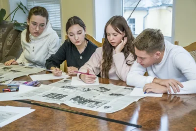 Фото 3. Студенты ОГУ побывали в гостях у «Орловской правды»