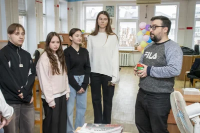 Фото 4. Студенты ОГУ побывали в гостях у «Орловской правды»