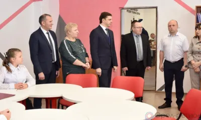 Андрей Клычков посетил Совхозную школу Корсаковского района