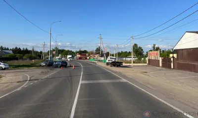 В ДТП на трассе «Калуга - Орёл» пострадали три человека