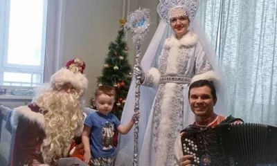 Артисты ансамбля «Славица» исполнили новогоднее желание маленького орловца