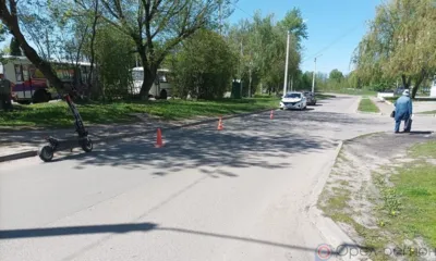 В Орле самокатчик сбил 18-летнюю девушку