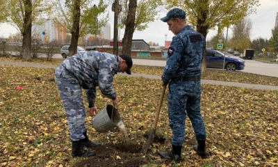 В Орле высадили памятную аллею к 160-летию образования института судебных приставов